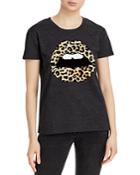 Chaser Leopard Lips Tee