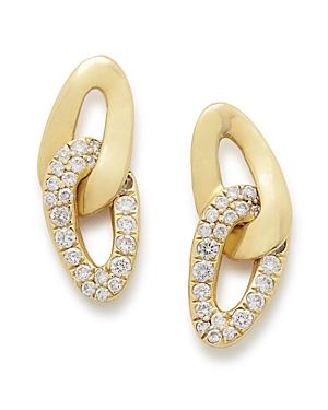Ippolita 18k Yellow Gold Cherish Bond Diamond Stud Earrings