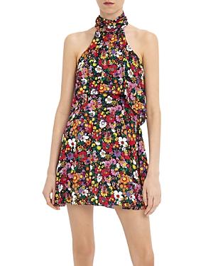 Christopher Kane Psych Floral Mini Dress