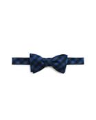 Ted Baker Pre-tied Plaid Bow Tie