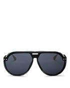 Dior Club 3 Aviator Sunglasses, 61mm