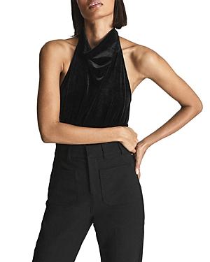 Reiss Kimberley Velvet Bodysuit