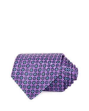 Ermenegildo Zegna Floret Print Silk Classic Tie