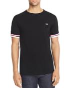 Fred Perry Stripe-accented Pique Tee