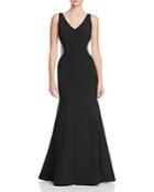 Avery G Embellished Side Gown