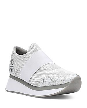 Donald Pliner Women's Almond Toe Stretch Mesh Sneakers