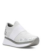 Donald Pliner Women's Almond Toe Stretch Mesh Sneakers