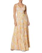 Laundry By Shelli Segal Floral Print Gown