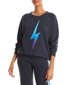 Aviator Nation Ombre Bolt Graphic Sweatshirt