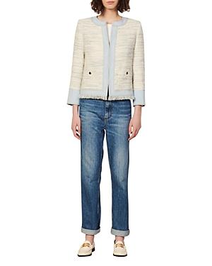 Sandro Babeth Tweed Jacket
