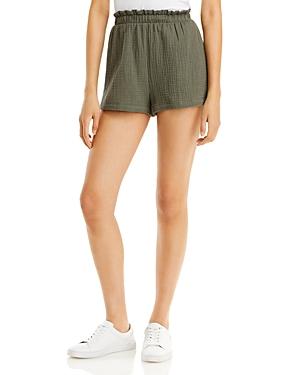 Aqua Cotton Gauze Pull On Shorts - 100% Exclusive
