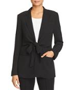Donna Karan New York Tie-front Jacket