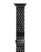 Michele Apple Watch Black Ion Plated Stainless Steel Bracelet, 38-44mm