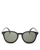 Le Specs Bandwagon Polarized Round Sunglasses, 51mm