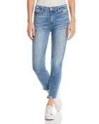 Paige Hoxton High Rise Crop Skinny Jeans In Atterberry