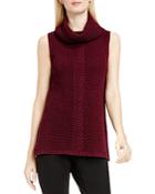 Two By Vince Camtuo Cable Knit Sleeveless Sweater