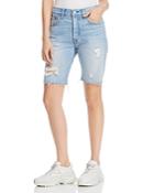 Levi's 501 High Rise Slouch Denim Shorts In Slouch Around