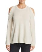 Soft Joie Amalyn Wool-cashmere Cold-shoulder Sweater
