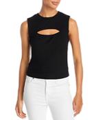 Aqua Cutout Sleeveless Top - 100% Exclusive