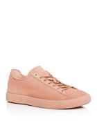 Puma X Stampd Men's Clyde Perforated Lace Up Sneakers