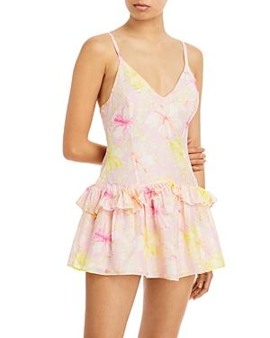 Loveshackfancy Fabienne Printed Mini Dress