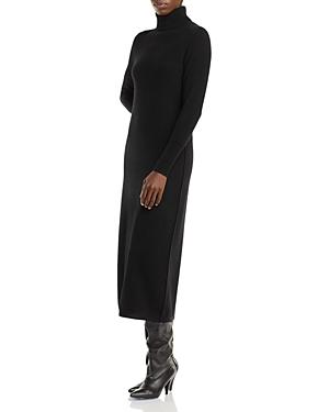 C By Bloomingdale's Turtleneck Cashmere Midi Dress - 100% Exclusive