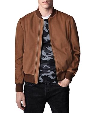 Zadig & Voltaire Larson Suede Jacket