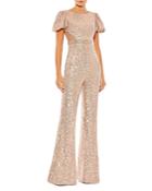 Mac Duggal Embellished Cutout Jumpsuit