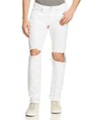 Frame L'homme Skinny Fit Jeans In White Out