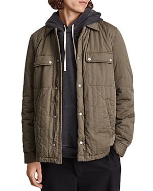 Allsaints Archer Regular Fit Quilted Shirt Jacket