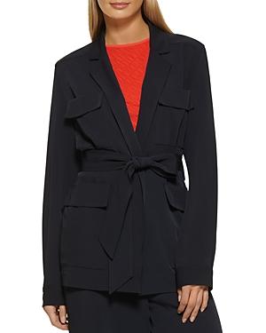 Dkny Belted Utility Blazer