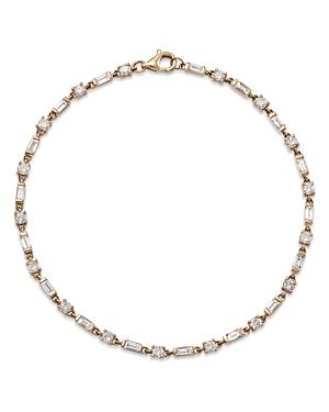 Bloomingdale's Diamond Baguette-cut Flex Bracelet In 14k Yellow Gold, 1.90 Ct. T.w. - 100% Exclusive