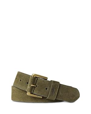 Polo Ralph Lauren Men's Suede Roller Buckle Belt