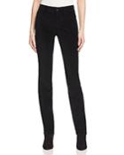 Nydj Sheri Skinny Velvet Jeans In Black - 100% Exclusive