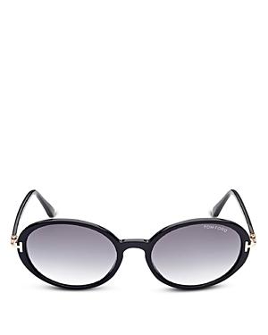 Tom Ford Women's Oval Sunglasses, 56mm
