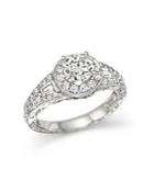 Certified Diamond Ring In 14k White Gold, 1.90 Ct. T.w. - 100% Exclusive