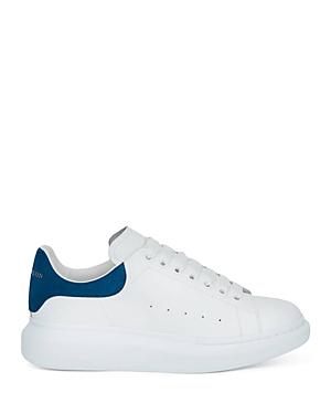 Alexander Mcqueen Men's Oversized Suede Heel Detail Sneakers