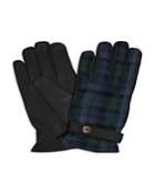 Polo Ralph Lauren Heritage Thinsulate Tartan & Leather Hybrid Touch Gloves