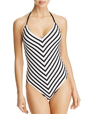 La Blanca Mime Games Mitred One Piece Swimsuit