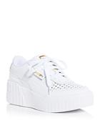 Puma X Charlotte Tilbury Mike Cali Low Top Wedge Platform Sneakers