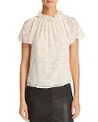 Rebecca Taylor Ellie Embroidered Top