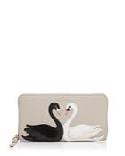 Kate Spade New York On Pointe Swan Applique Lacey Wallet
