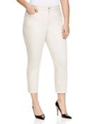 Nydj Plus Ira Relaxed Ankle Jeans In Clay