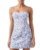 French Connection Floral Tie Back Mini Dress