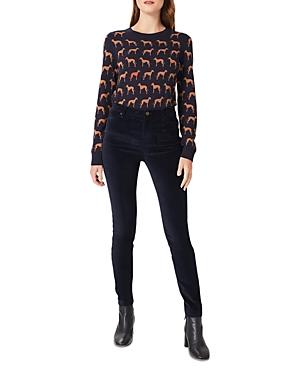Hobbs London Gia Velvet Skinny Jeans