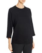 Eileen Fisher Textured Crewneck Top