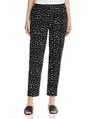 Eileen Fisher Organic Cotton Dot-print Pants
