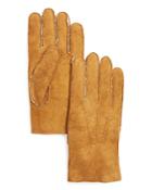 The Men's Store At Bloomingdale's Lambskin Gloves With Fur Lining