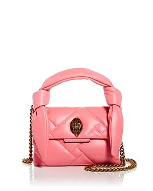 Kurt Geiger London Mini Kensington Leather Top Handle Bag