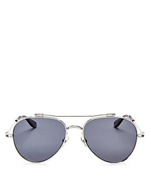 Givenchy Brow Bar Aviator Sunglasses, 59mm